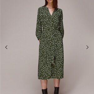 Whistles Living Midi Dress, Size 4